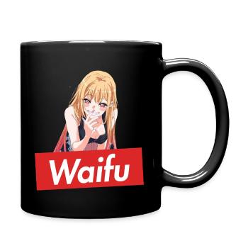 Anime-Mädchen Marin Kitagawa - Tasse einfarbig - Schwarz - Rechts