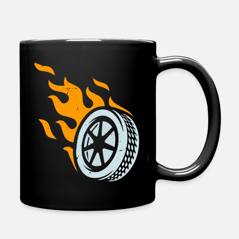Le sport automobile est notre passion. - Mug uni - noir
