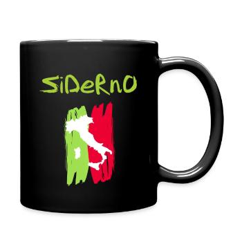 Siderno T-Shirt Souvenir Siderno - Tasse einfarbig - Schwarz - Rechts