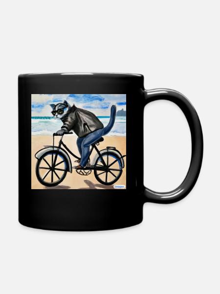 British Short Hair IMAGEN COLLECTION - Tasse einfarbig - Schwarz