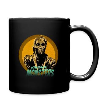 Les monstres des vieux films d'horreur - Mug uni - noir - Droite