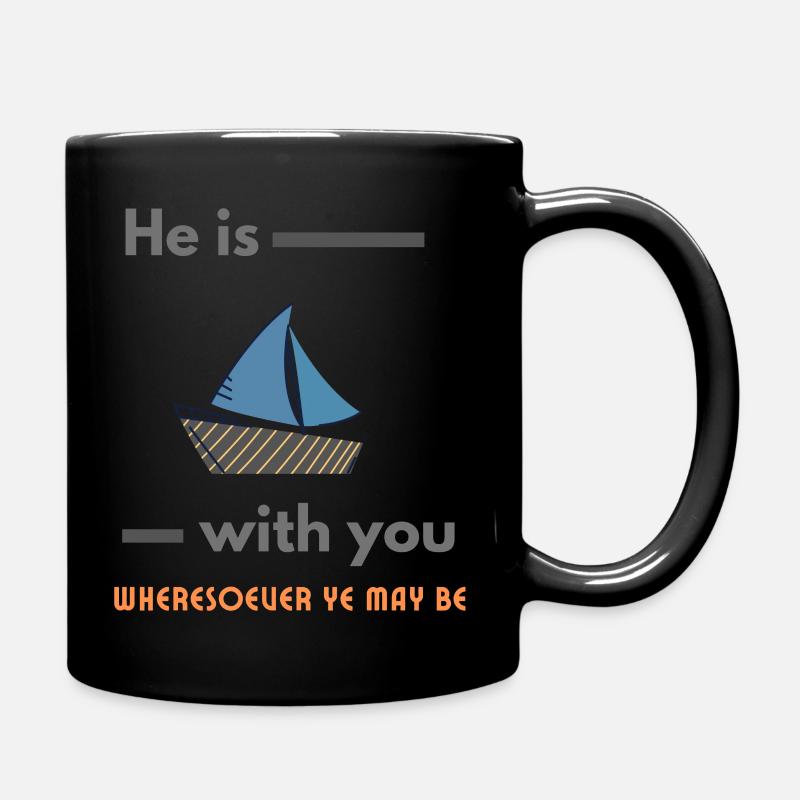 Capitaine de voilier - Mug uni - noir