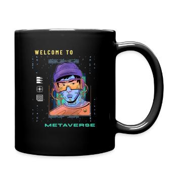 Metaverse - Welcome To Metaverse - Mug uni - noir - Droite