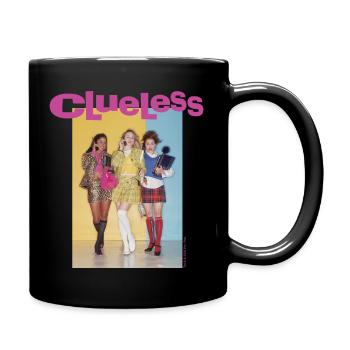 Clueless Chlique Cher, Dionne Und Tai - Tasse einfarbig - Schwarz - Rechts