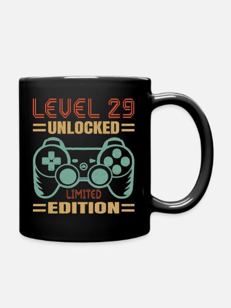 Niveau d’anniversaire 29 débloqué - Mug uni - noir
