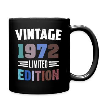 1972 Limited Edition Birthday 50 years 2022 - Full Colour Mug - black - Right