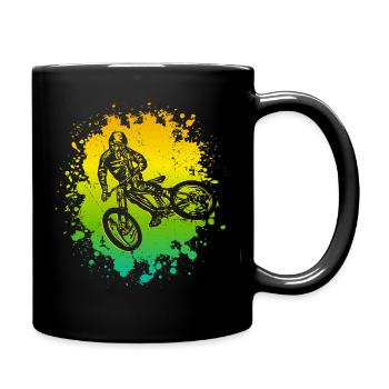 Bike Mountain Bike Kids Mountain Bike - Full Colour Mug - black - Right