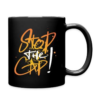 Stop The Cap ! Only One Place - Full Colour Mug - black - Right