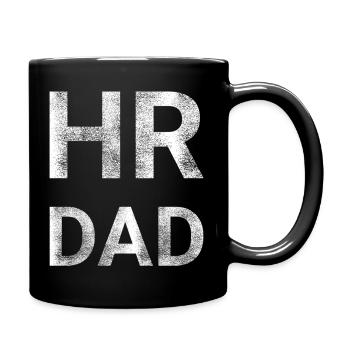 Human Resources HR Dad - Full Colour Mug - black - Right