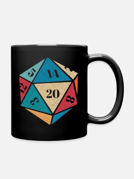 RPG RPG jeux de rôle sur table jeu de rôle de joueur - Mug uni - noir