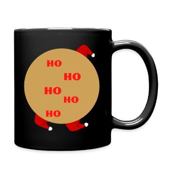 HO HO HO PERE NOEL It's christmas - Mug uni - noir - Droite