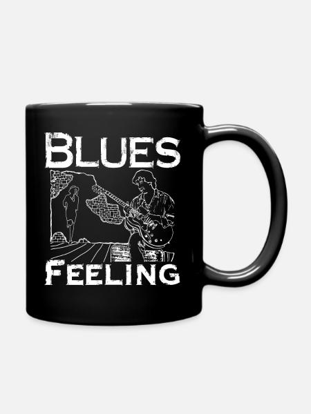 Blues Feeling - Tasse einfarbig - Schwarz