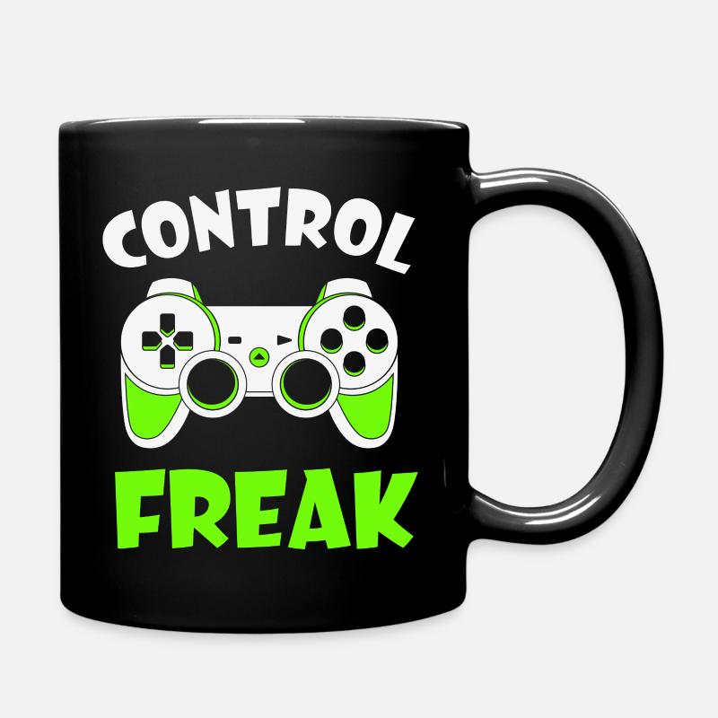 Control Freak - Tasse einfarbig - Schwarz