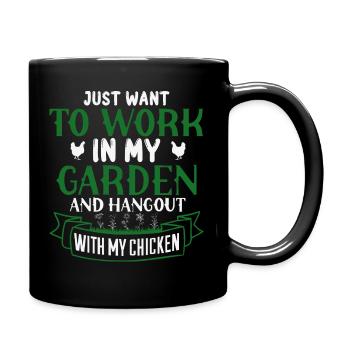 Jardiniers amateurs, jardiniers de fruits et légumes - Mug uni - noir - Droite