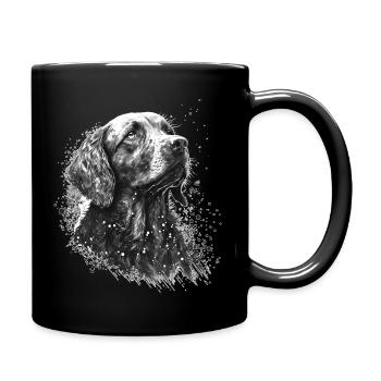 Retriever - Tasse einfarbig - Schwarz - Rechts