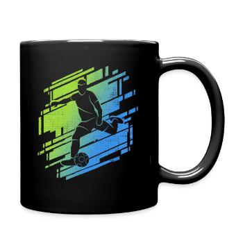 Football Jeunes Footballeurs Footballeurs - Mug uni - noir - Droite
