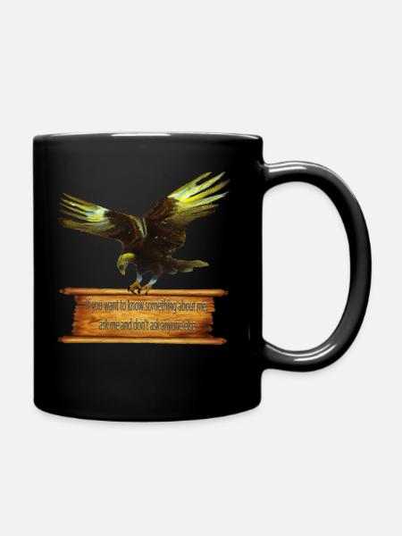 Aigle royale - Mug uni - noir