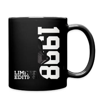 LIMITED EDITION 1998 28. GEBURTSTAG - Tasse einfarbig - Schwarz - Rechts