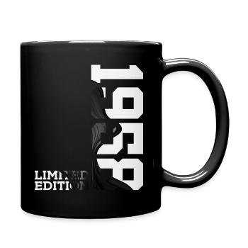 LIMITED EDITION 1958 68TH BIRTHDAY - Full Colour Mug - black - Right