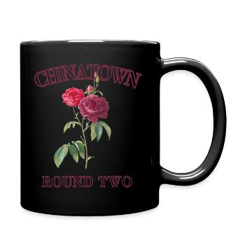 Chinatown Round two - Full Colour Mug - black - Right