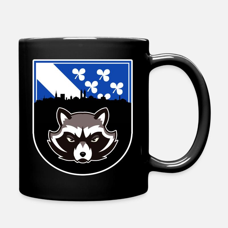 Kassel in a Nutshell - Full Colour Mug - black