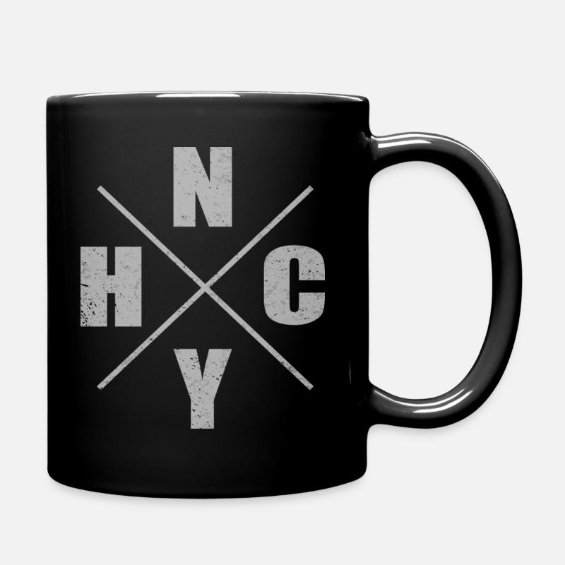 NYHC New York Hardcore Punk - Tasse einfarbig - Schwarz