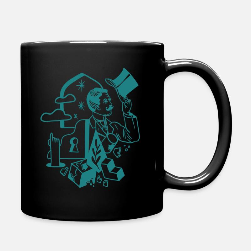 Gentleman forever - Mug uni - noir