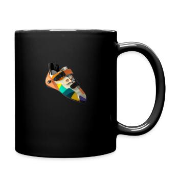 Climbing Addicted - Tasse einfarbig - Schwarz - Rechts