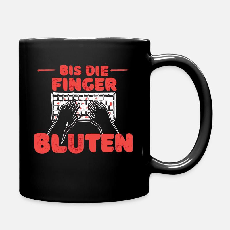Coding Gaming Halloween Kostüm für Programmierer - Tasse einfarbig - Schwarz