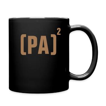 DAD - FATHER - FATHER'S DAY - BIRTHDAY VALENTINE'S DAY - Full Colour Mug - black - Right