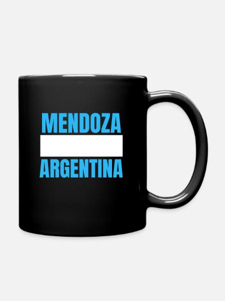 Mendoza Argentina - Tasse einfarbig - Schwarz