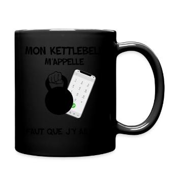 Kettlebell M'Appelle Entrainement Sport Fitness - Mug uni - noir - Droite