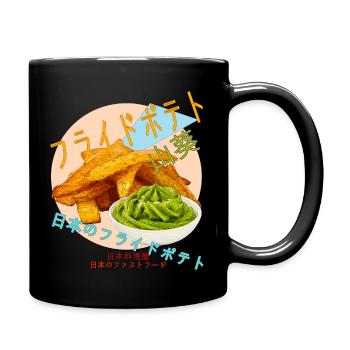 Japanese Fast Food - Full Colour Mug - black - Right