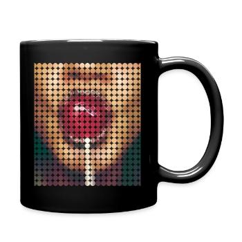 Lolli Wholes - Tasse einfarbig - Schwarz - Rechts