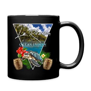 La Réunion Plage Et Paradis Océan indien - Mug uni - noir - Droite