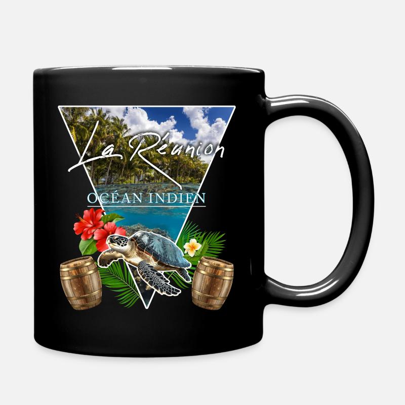 La Réunion Plage Et Paradis Océan indien - Mug uni - noir