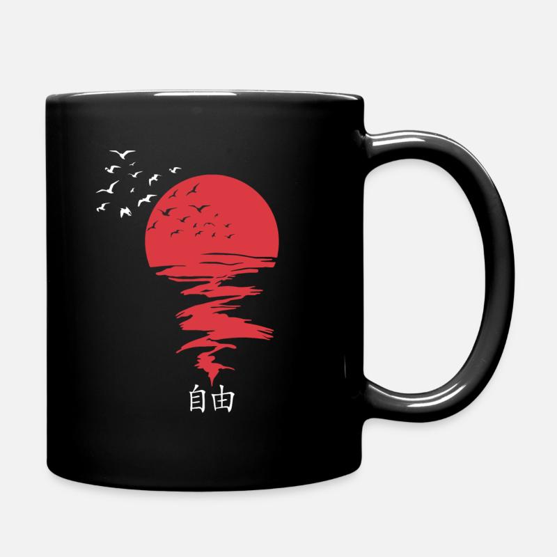 Sun Birds Japon Liberté - Mug uni - noir