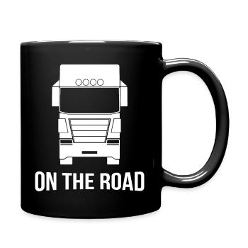 Trucker - Tasse einfarbig - Schwarz - Rechts