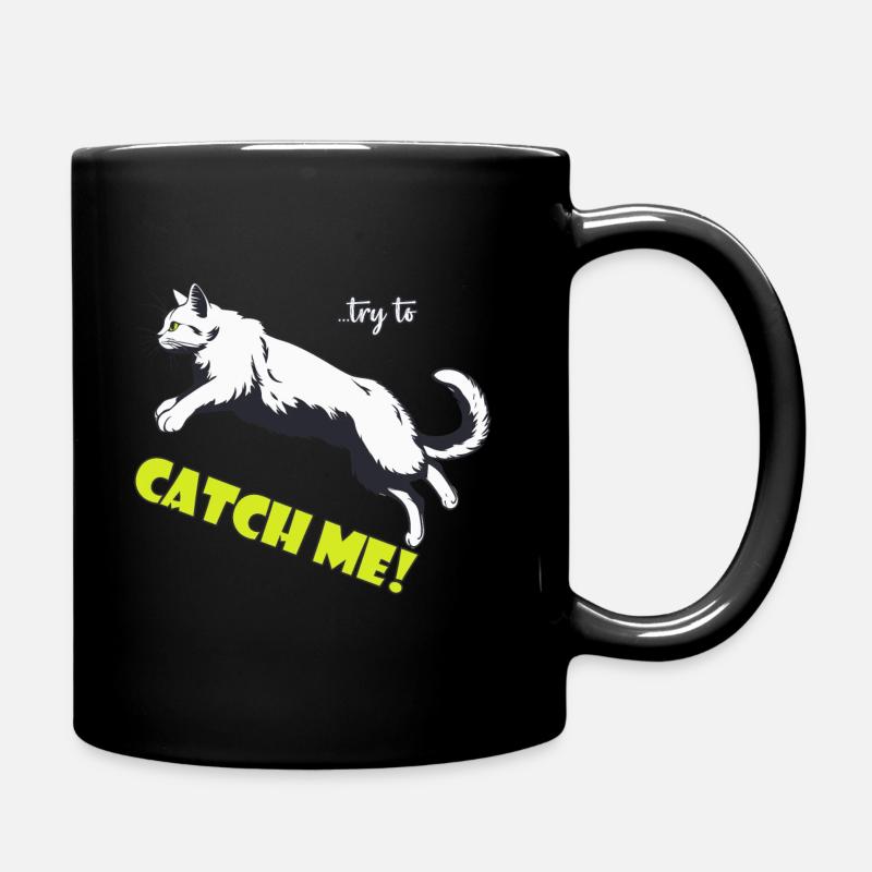 Essayer de m’attraper - Mug uni - noir