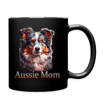 Aussie Mom - Full Colour Mug - black - Right
