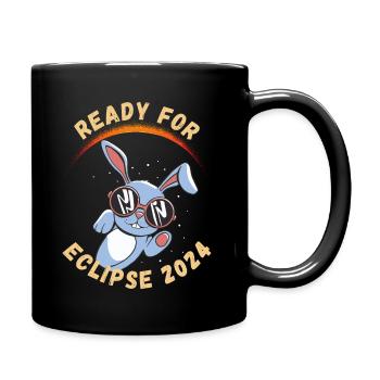 Prêt pour l’éclipse solaire de 2024 - Mug uni - noir - Droite