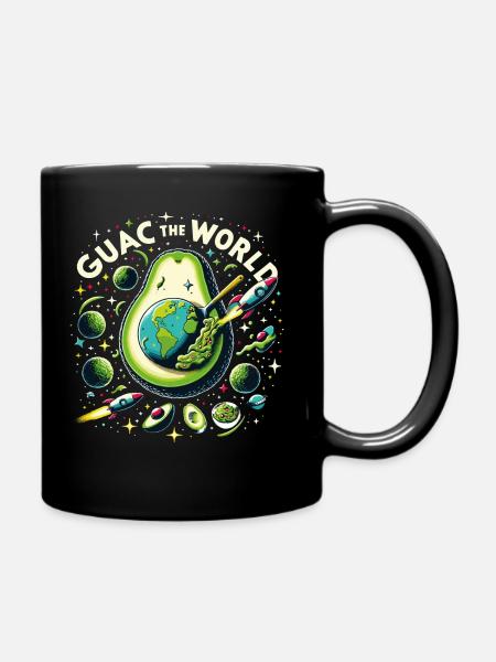 Guac le monde - Mug uni - noir