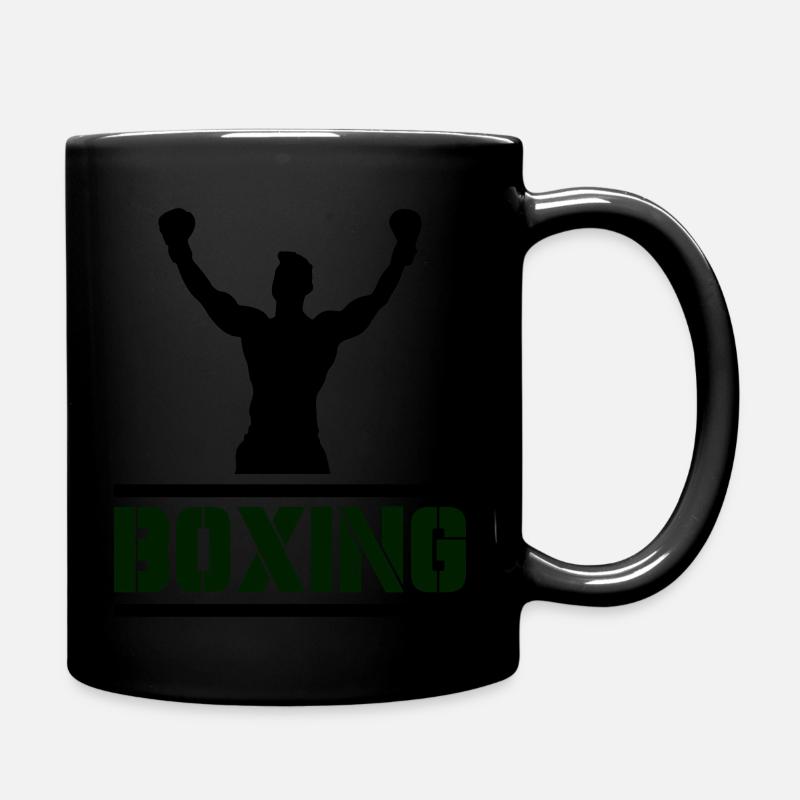 Boxing - Tasse einfarbig - Schwarz