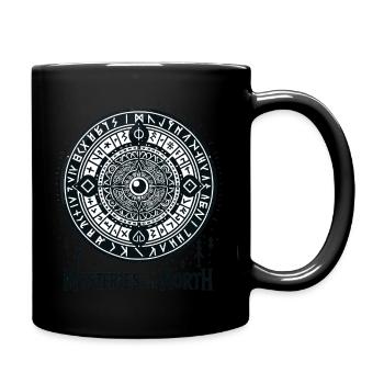 Arctic Runic Compass - Full Colour Mug - black - Right