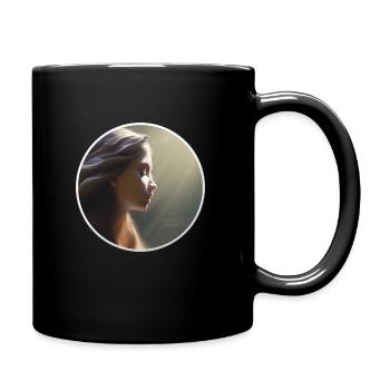 All Mine - Tasse einfarbig - Schwarz - Rechts