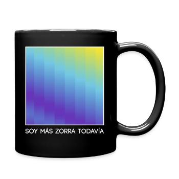 Zorra - Eurovision inspiriert 07 - Tasse einfarbig - Schwarz - Rechts