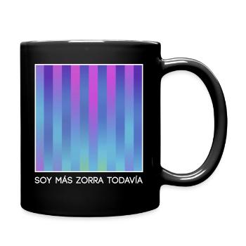 Zorra - Eurovision inspiriert 08 - Tasse einfarbig - Schwarz - Rechts