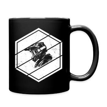 Cyclisme Cyclisme Femmes VTT Hommes Vététistes - Mug uni - noir - Droite