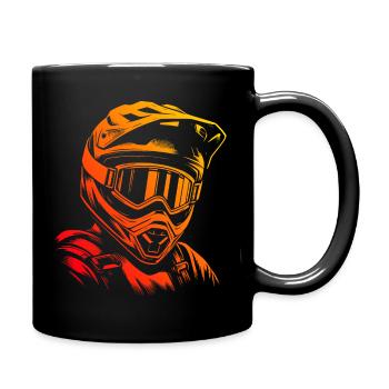 VTT VTT Cycliste VTT - Mug uni - noir - Droite