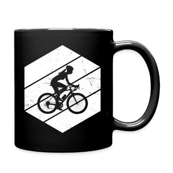 Cyclisme Cyclistes Hommes Cyclisme Cyclisme - Mug uni - noir - Droite